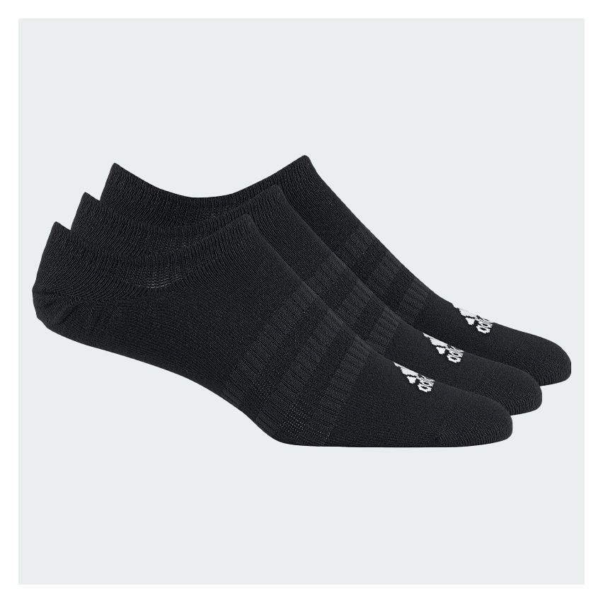 Adidas No Show Socks 3-Pairs for Men