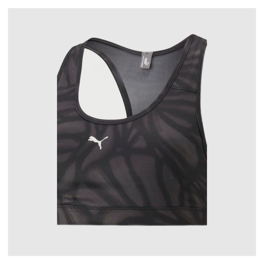 Puma Mid Impact 4 Keeps Graphic Bra for Women