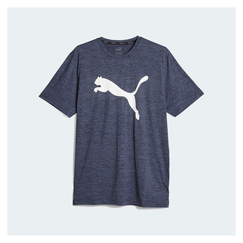 Puma Train Favorite Heather Cat Tee for Men