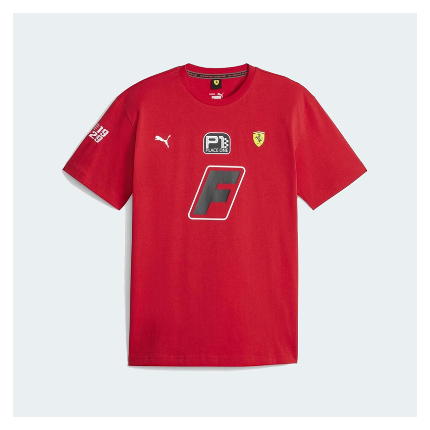 Puma Ferrari Race Garage Crew Tee for Men