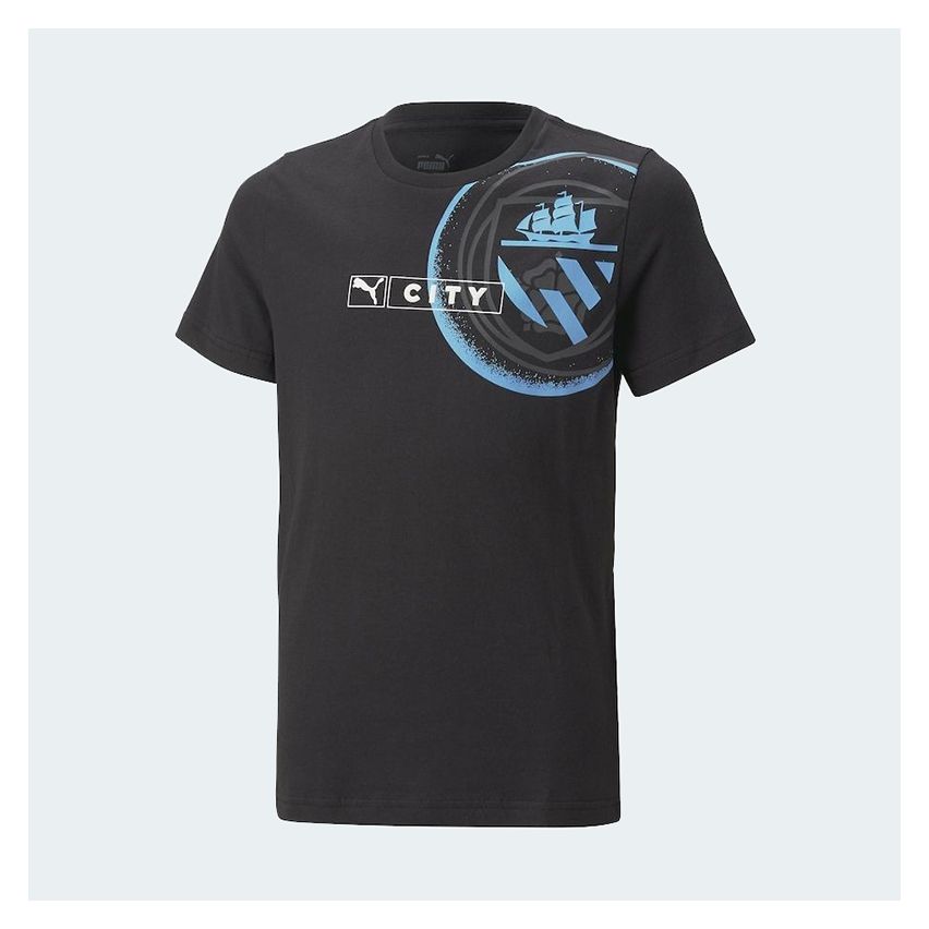 Puma Mcfc Football Legacy Tee for Kids