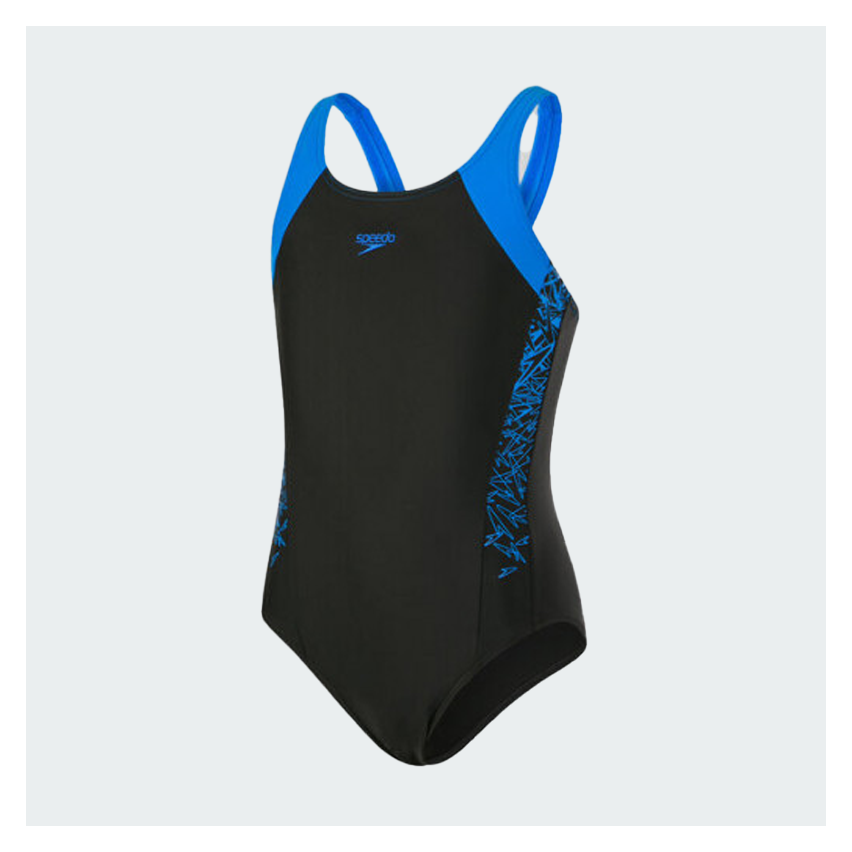 Speedo Boom Splice Muscleback Swimsuit for Kids