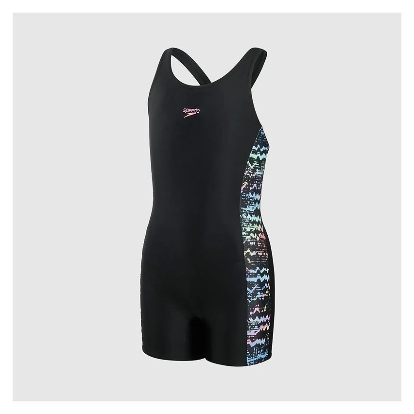 Speedo Printed Leaderback Legsuit for Kids