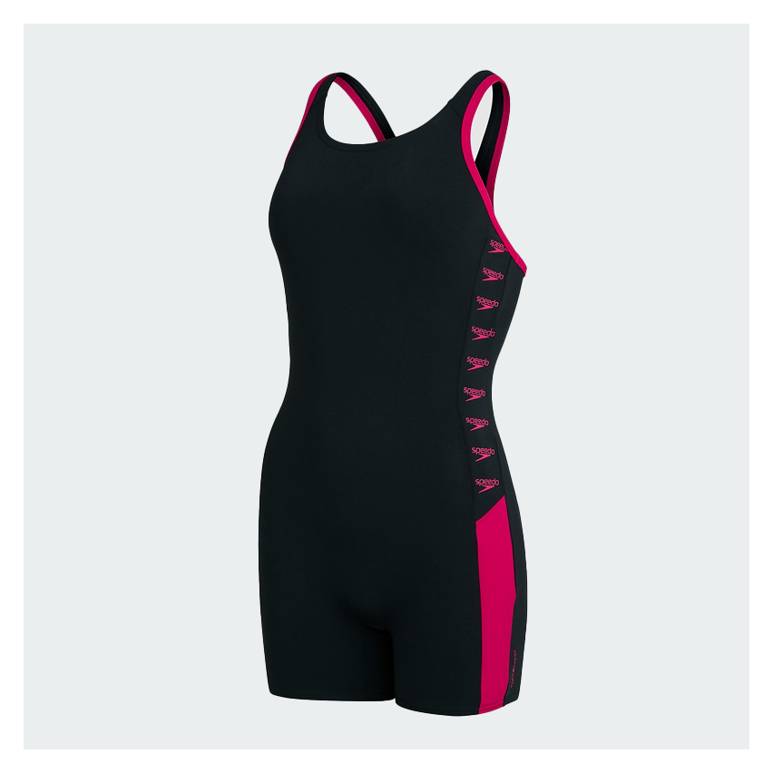 Speedo Boom Logo Splice Legsuit for Women