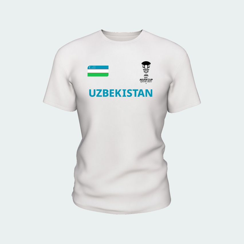 Afc Asian Cup Qatar Afc Asian Cup Qatar Uzbekistan T-Shirt for Adults for Unisex