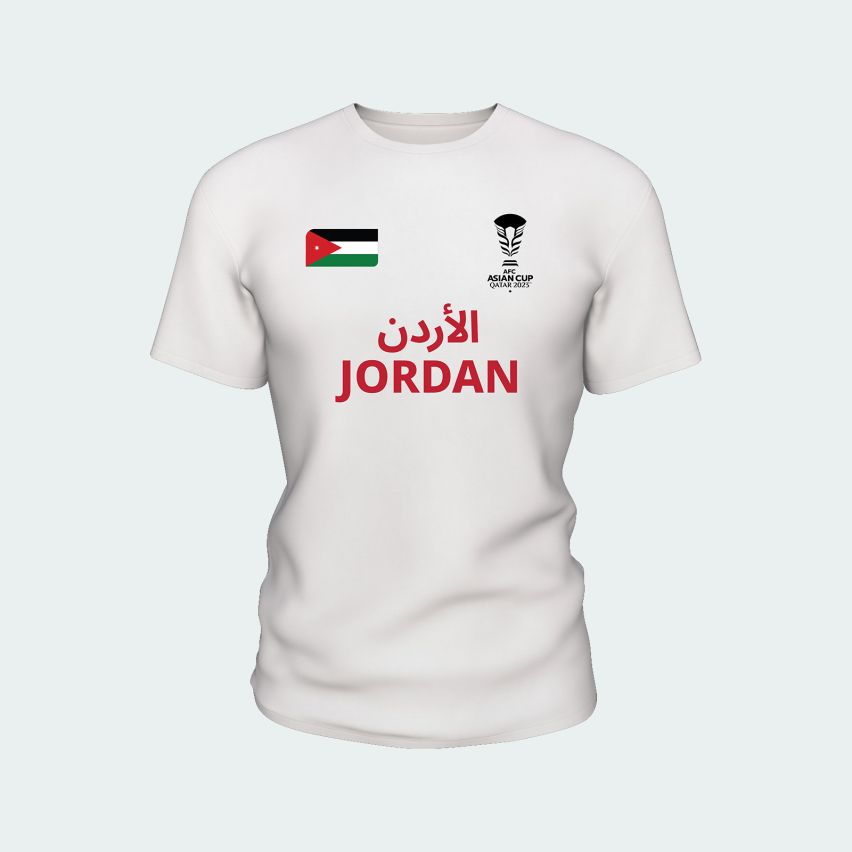 Afc Asian Cup Qatar Jordan T-Shirt Adults for Men