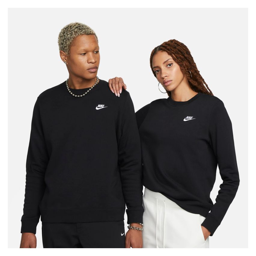 Nike Club Fleece Crew-Neck Sweatshirt for Women