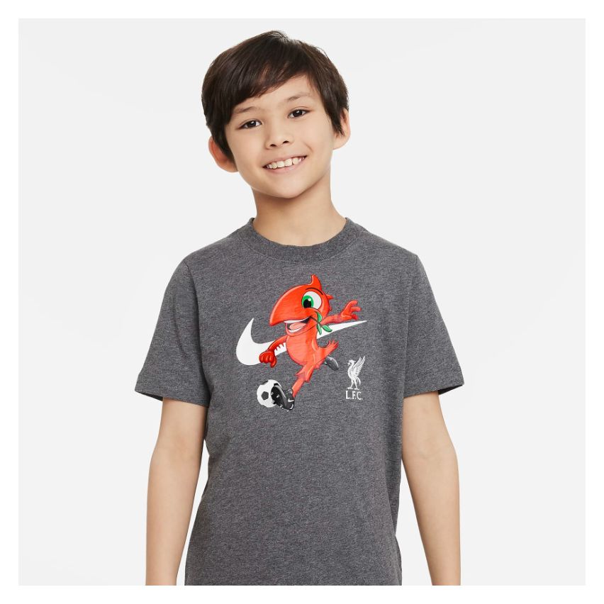 Nike Liverpool F.C. Mascot Football T-Shirt for Kids