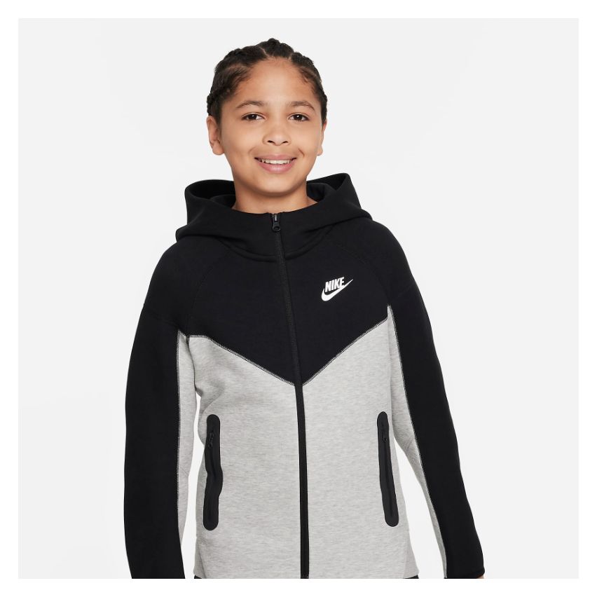 Nike Tech Fleece Full-Zip Hoodie for Kids