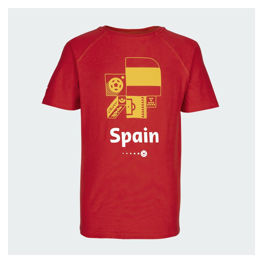 Fifa World Cup Qatar 2022 Spain T-Shirt for Kids