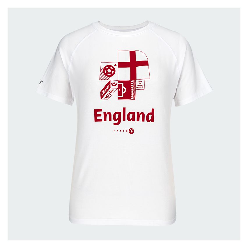 Fifa World Cup Qatar 2022 England T-Shirt for Women