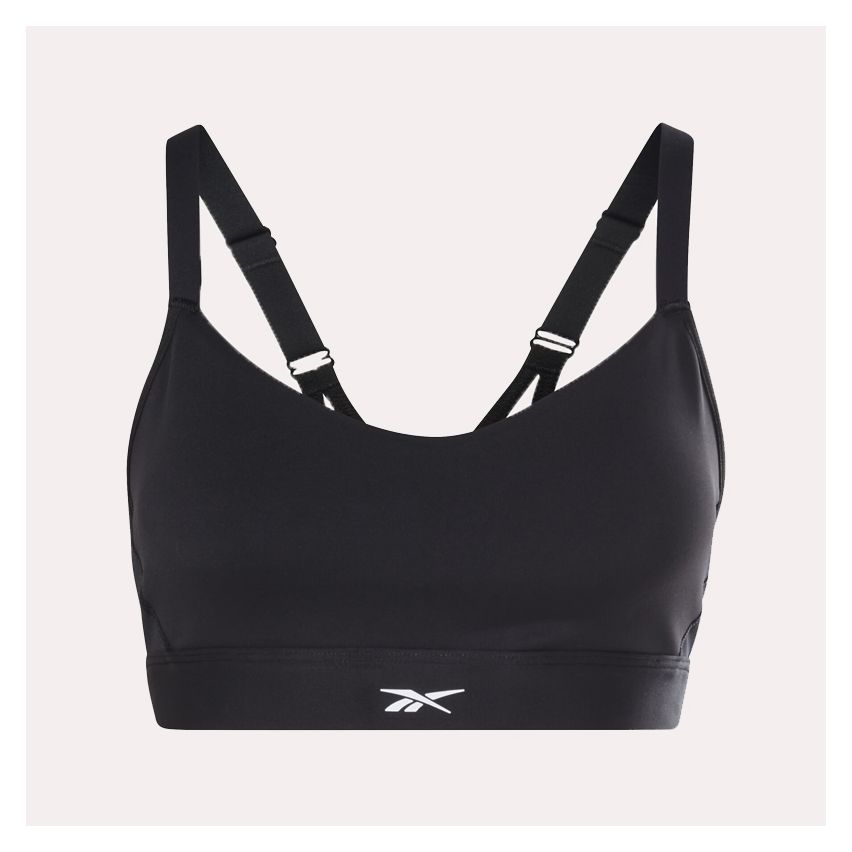 Reebok Lux Strappy Sports Bra for Women