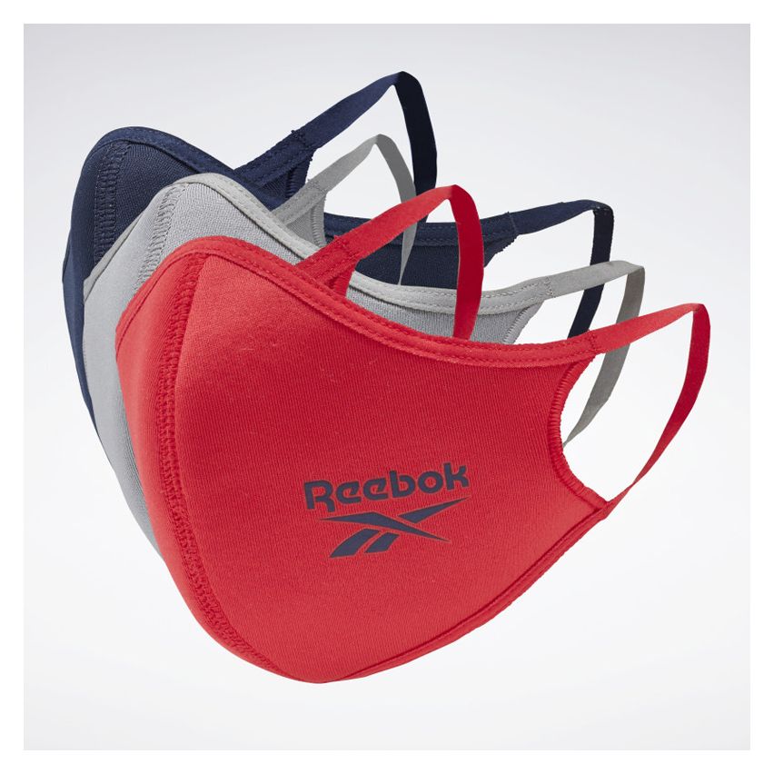 Reebok Face Covers Xs/S 3-Pack for Adults