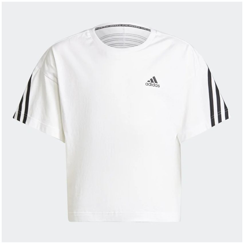 Adidas Organic Cotton Future Icons Sport 3-Stripes Loose T-Shirt for Kids