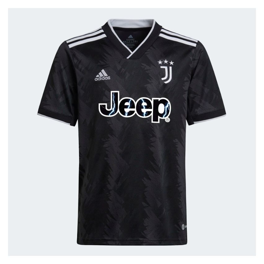 Adidas Juventus 22/23 Away Jersey for Kids