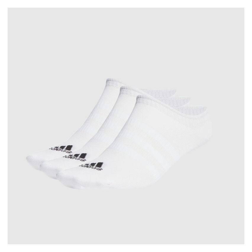 Adidas Thin And Light No-Show Socks 3 Pairs for Adults