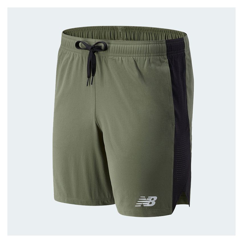 New Balance 7 In Tenacity Woven Logo Short for Men