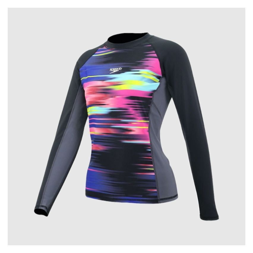 Speedo Deluxe Female Longsleeve Rashguard for Women