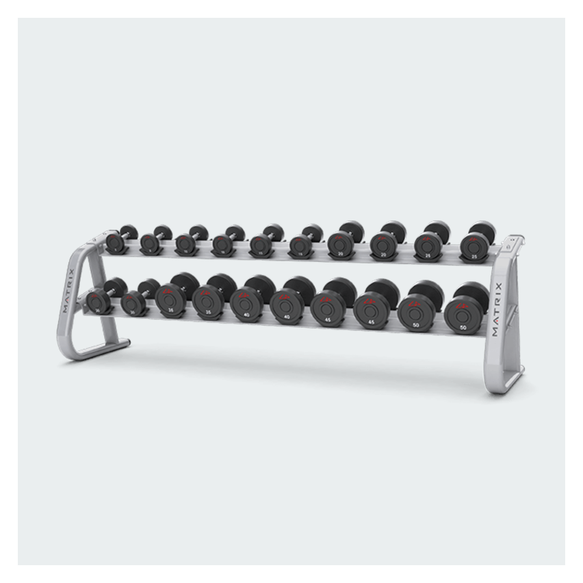 10 Pair Dumbbell Rack