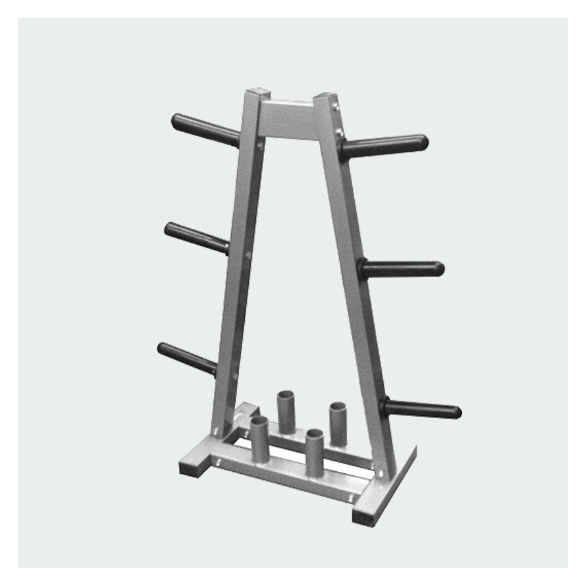 Ab Sports Standard Plate Tree & Bar Holder For Adults