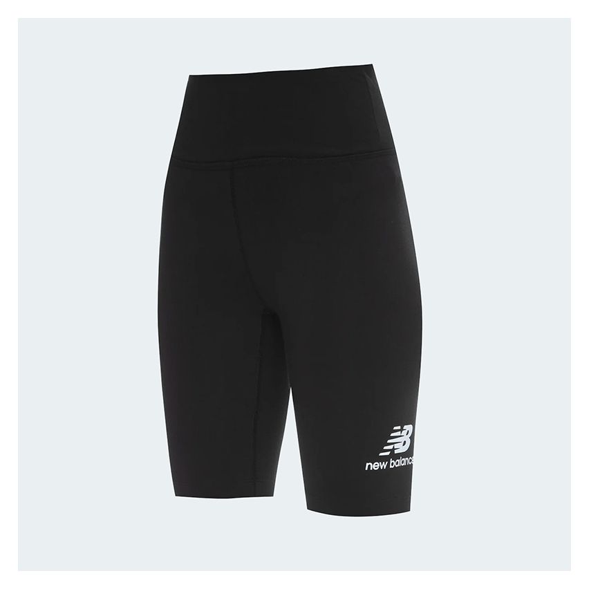 New Balance Essentials Stacked Fitted Short for Women